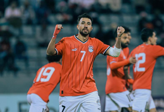 VIDEO: Salah & Elneny reach 100 caps as Egypt thrash Botswana