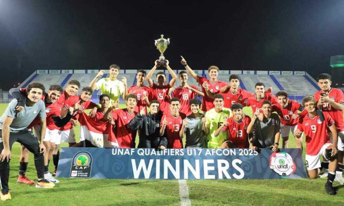 Egypt U-17crowned North African champions & qualify for AFCON 2025